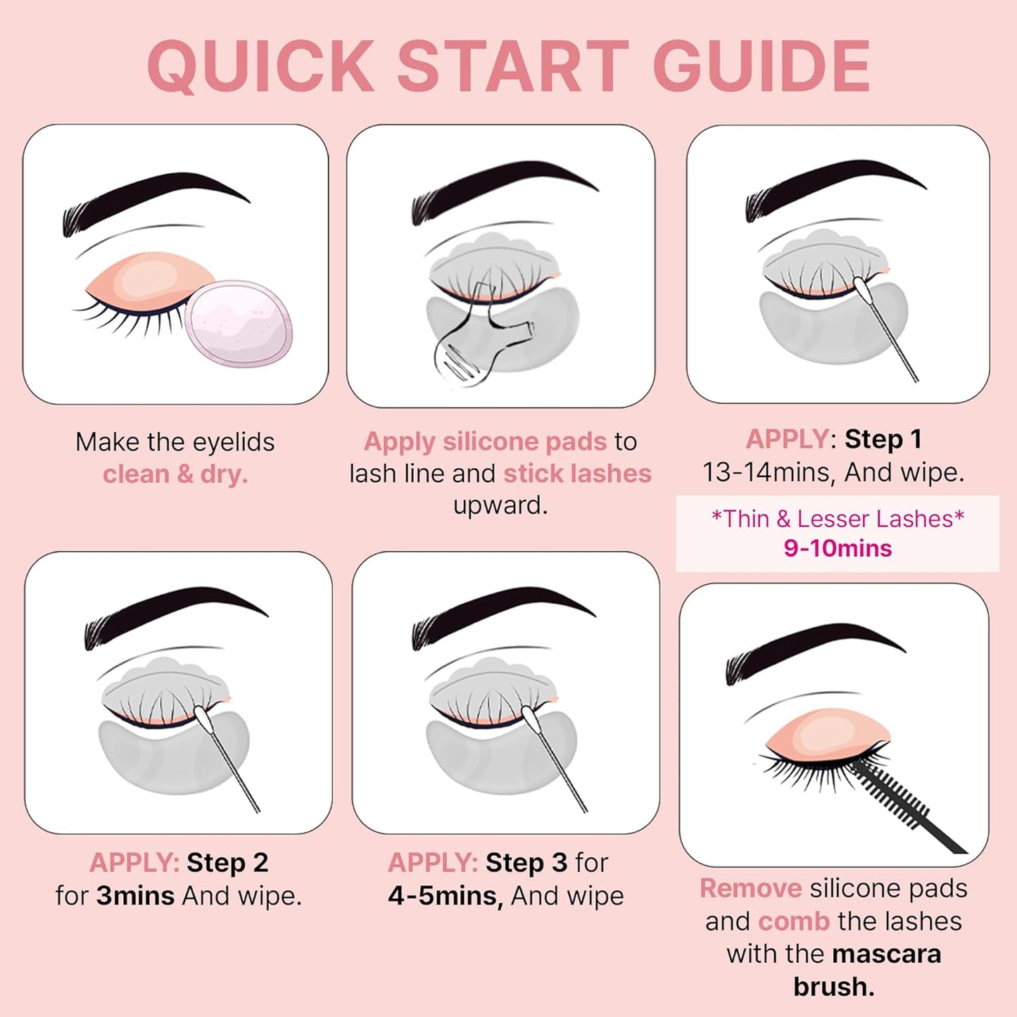 Eye Brow Lamination Kit: Korean Lash Lift Kit Perm Kit for Eyelashes Lash Perm Eyebrow Lamination Eyelash Lift Kit