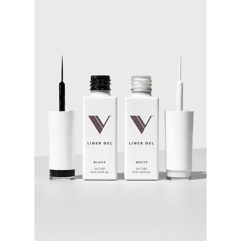 Black and White Duo Pack of Liner Gel