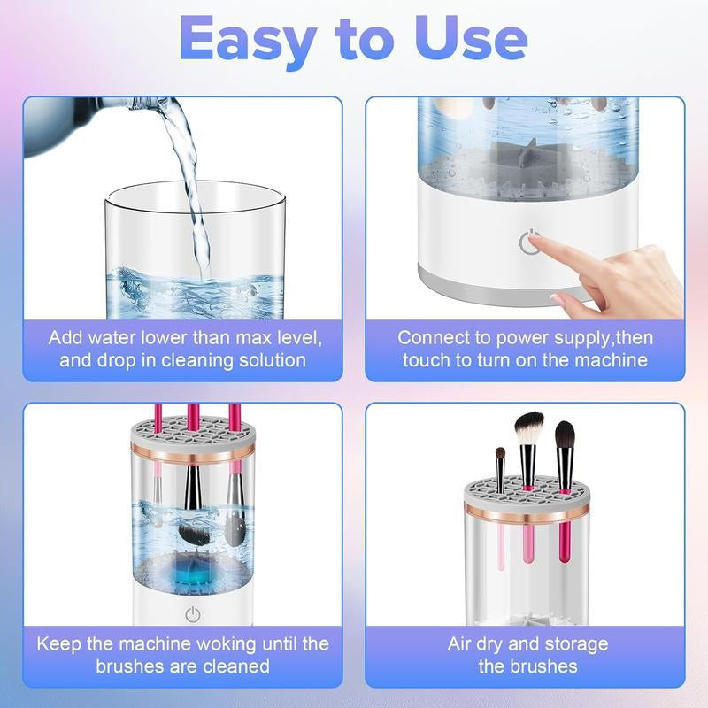 Electric Brush Cleaner for Makeup