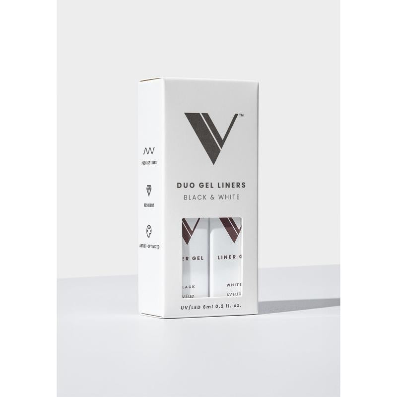 Black and White Duo Pack of Liner Gel