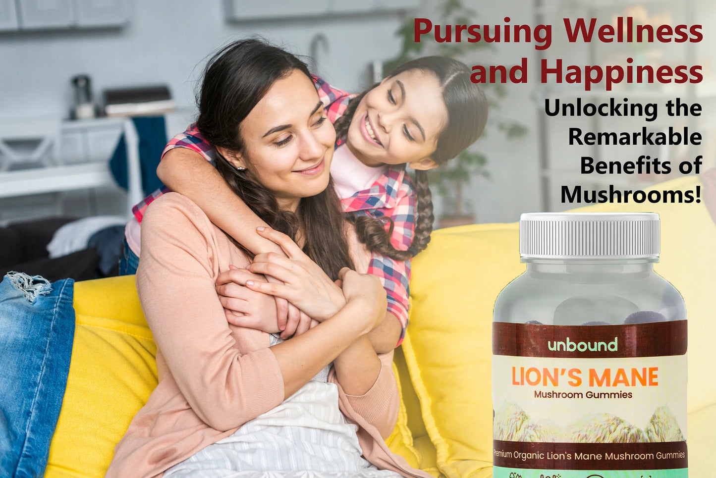 Lion's Mane Mushroom Gummies Unbound for Clarity, Focus, and Memory