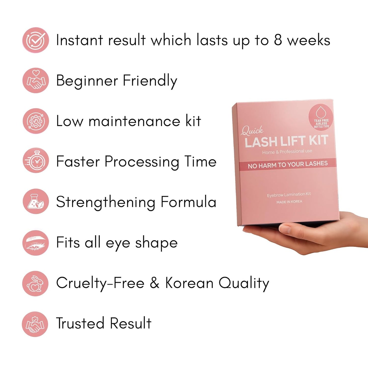 Eye Brow Lamination Kit: Korean Lash Lift Kit Perm Kit for Eyelashes Lash Perm Eyebrow Lamination Eyelash Lift Kit