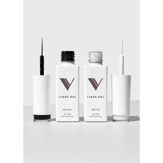 Black and White Duo Pack of Liner Gel
